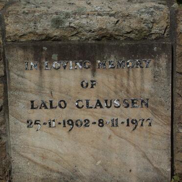 CLAUSSEN Lalo 1902-1977