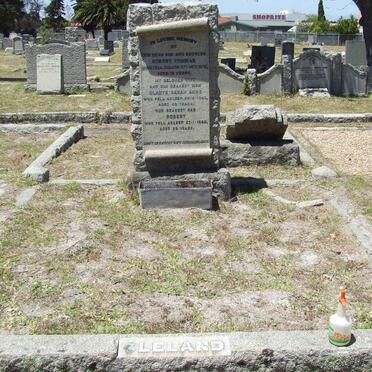 CLELAND Robert -1982 &amp; Gladys Sarah Anne -1980 :: CLELAND Robert Thomas 193?