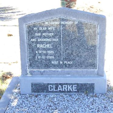 CLARKE Rachel 1925-2005