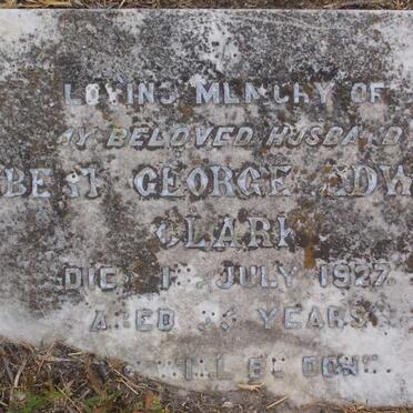CLARK Hubert George Edward -1927