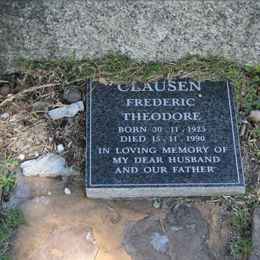 CLAUSEN Frederic Theodore 1925-1990