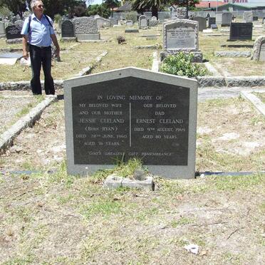 CLELAND Ernest -1969 &amp; Jessie RYAN -1960