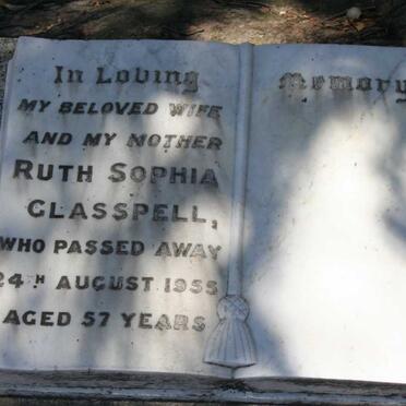 CLASSPELL Ruth Sophia -1955