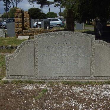 CRICHTON Eileen, HAMILTON- nee BARRON 1905-1964 :: CRICHTON Anthony, HAMILTON- 1932-1964 :: BARRON Catherine 1882-1964