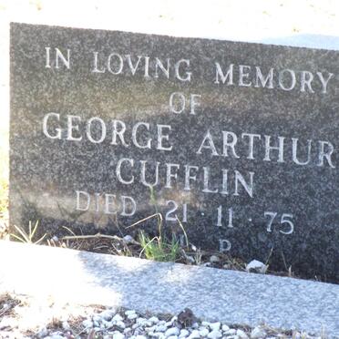 CUFFLIN George Arthur -1975