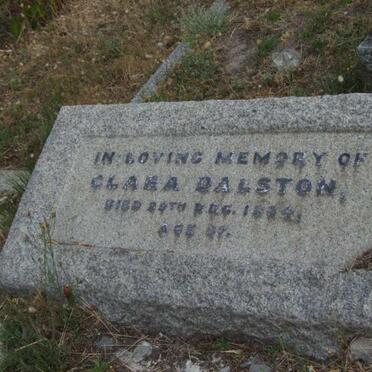 DALSTON Clara -1934