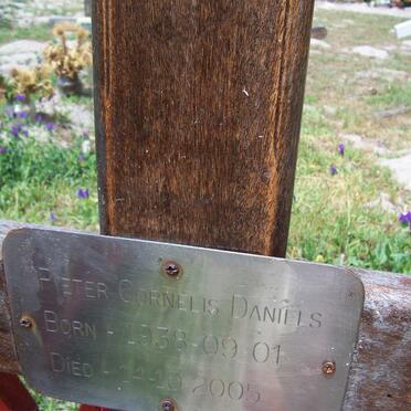 DANIELS Pieter Cornelis 1938-2005