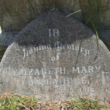 DALLAMORE Elizabeth Mary -1916
