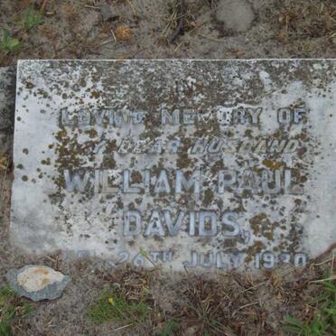 DAVIDS William Paul -1930