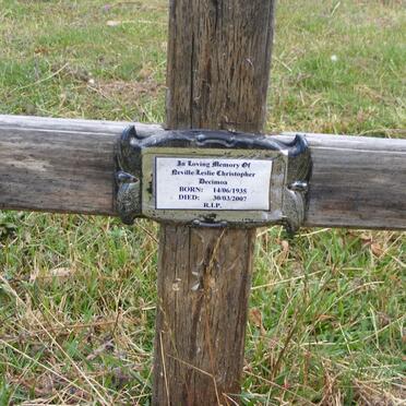 DECIMOA Neville Leslie Christopher 1935-2007