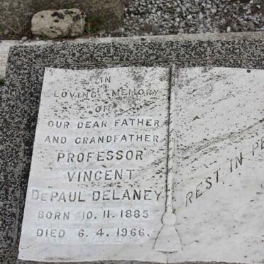 DELANEY Vincent De Paul 1885-1966