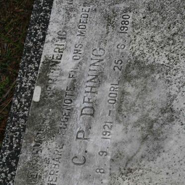 DEHNING C.P. 1921-1980