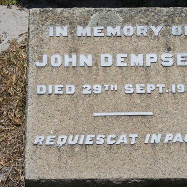 DEMPSEY John -1952