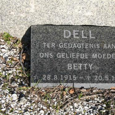 DELL Lawrence 1905-1972 &amp; Betty 1915-1999 :: DELL Hugo Lourens 1941-1962