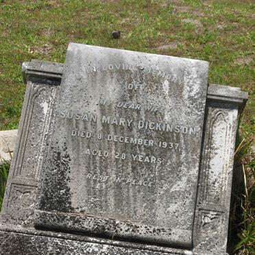 DICKINSON Susan Mary -1937