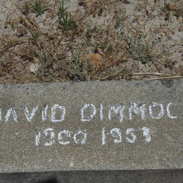 DIMMOCK David 1900-1953