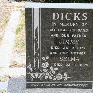 DICKS Jimmy -1977 &amp; Selma -1979