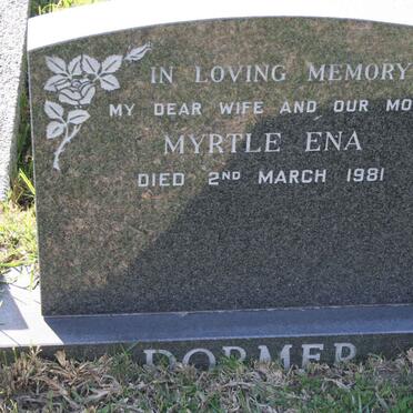 DORMER Myrtle Ena -1981