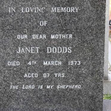 DODDS Janet -1973