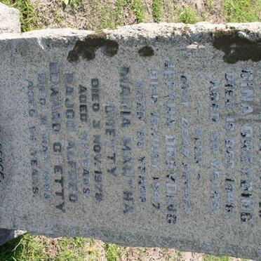 DREYDING Jeftha -1947  &amp; Dina -1946 :: CHETTY Rajoo Alfred Edward -19?3 :: CHETTY Maria Martha -1978