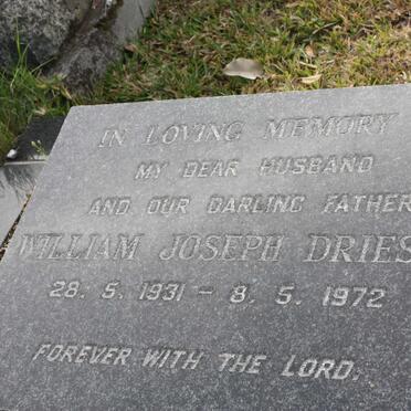 DRIESSE William Joseph 1931-1972