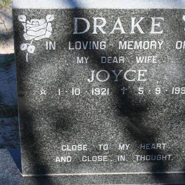DRAKE Joyce 1921-1997