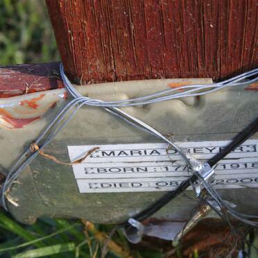 DREYER Maria 1918-2006