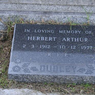 DUDLEY Herbert Arthur 1912-1977