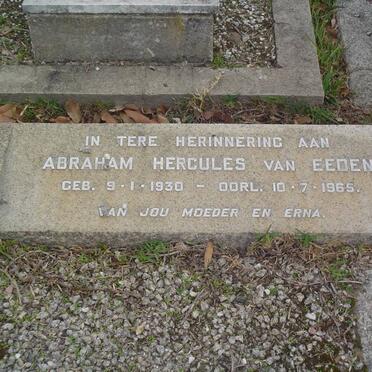 EEDEN Abraham Hercules, van 1930-1965