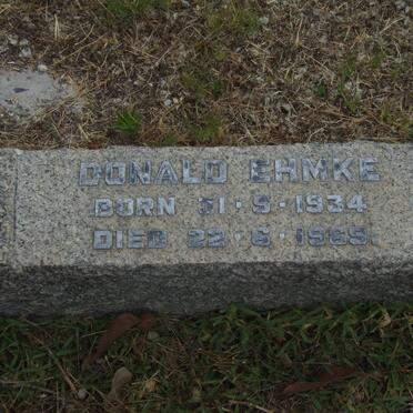 EHMKE Donald 1934-1969