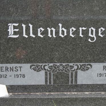 ELLENBERGER Ernst 1912-1978 &amp; Rene 1917-1989