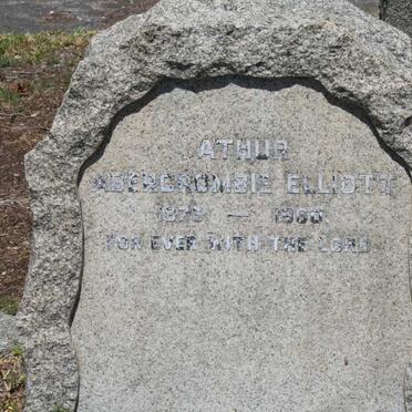 ELLIOTT Athur Abercrombie 1873-1960