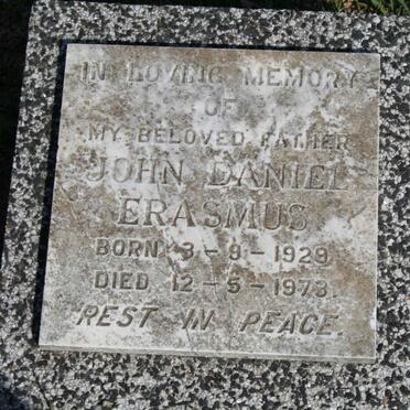 ERASMUS John Daniel 1929-1973