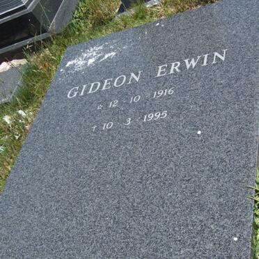 ERWIN Gideon 1916-1995
