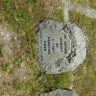 FORD Alfred Percival 1876-1961