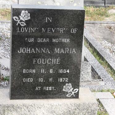 FOUCHÉ Johanna Maria 1884-1972