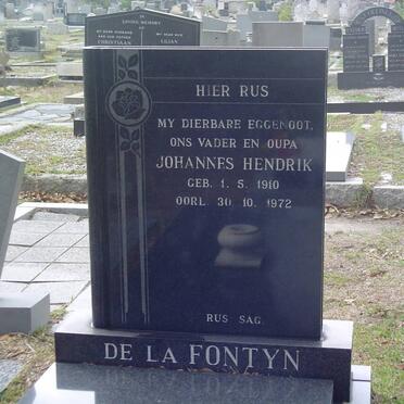 FONTYN Johannes Hendrik, de la 1910-1972