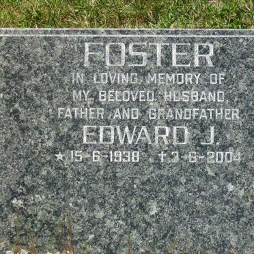 FOSTER Edward J. 1938-2004