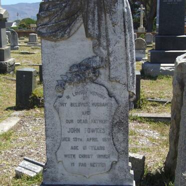 FOWKES John -1931 &amp; Christina ?