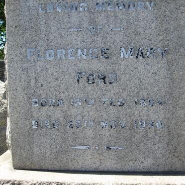 FORD Florence Mary 1894-1960