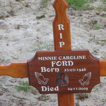 FORD Minnie Caroline 1946-2009