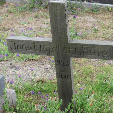 FARRELL June Elizabeth 1926-2003