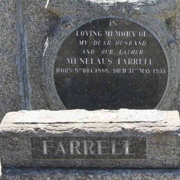 FARRELL Menelaus 1888-1955