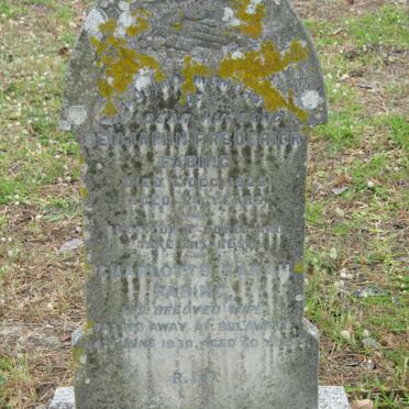 FABING Benjamin Frederick -1928 &amp; Charlotte Sarah -1930