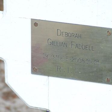 FADDELL Deborah Gillian 1959-2008