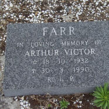 FARR Arthur Victor 1932-1990