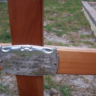 FERNDALE Stoffel 1933-2009