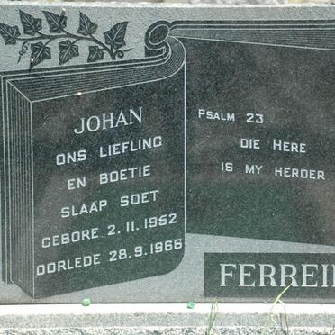 FERREIRA Johan 1952-1966