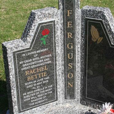 FERGUSON Rachel Bettie 1940-2009