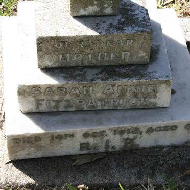 FITZPATRICK Sarah Annie -1918